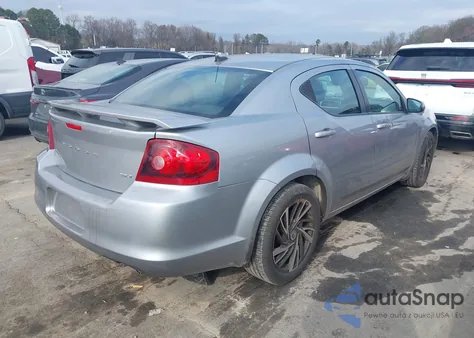 2014 Dodge Avenger Sxt from USA, damaged, VIN 1C3CDZCG3EN181348